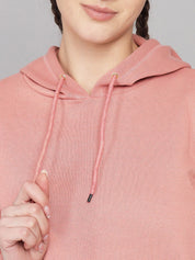 Kotty Women Pink Solid Co-Ords Set