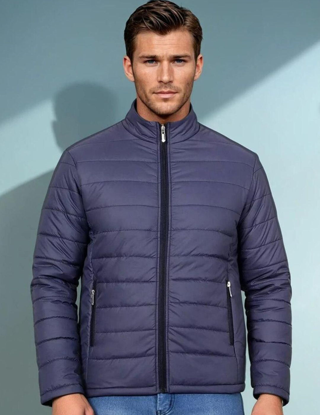 Kotty Men Mock Collar Puffer Jacket