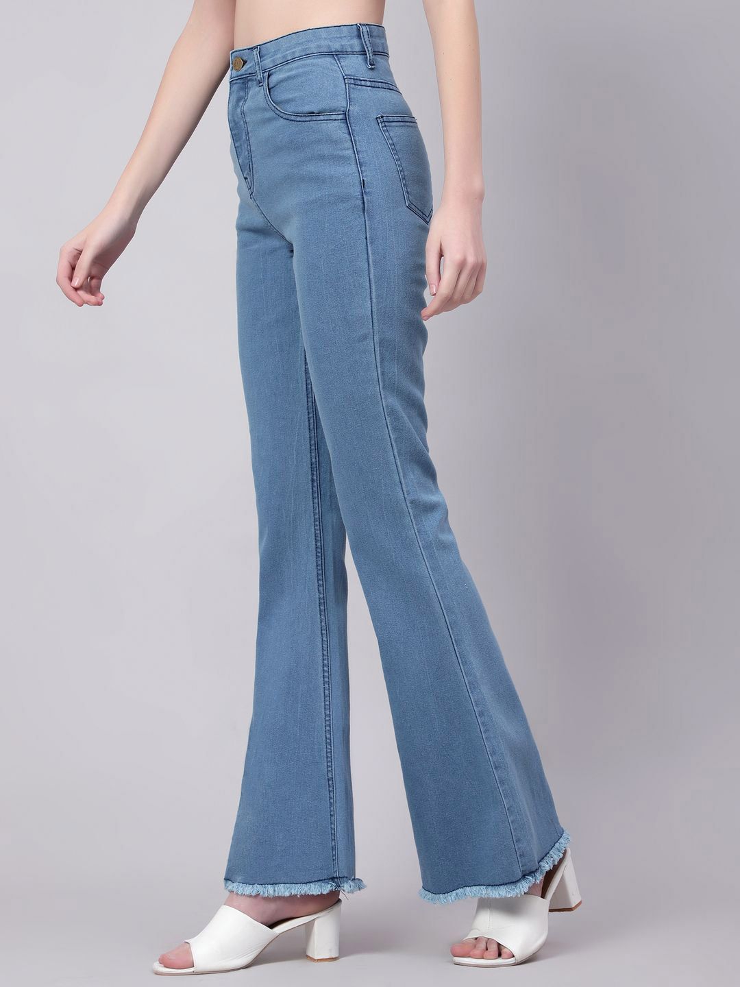 Kotty Women Bootcut High-Rise Stretchable Jeans