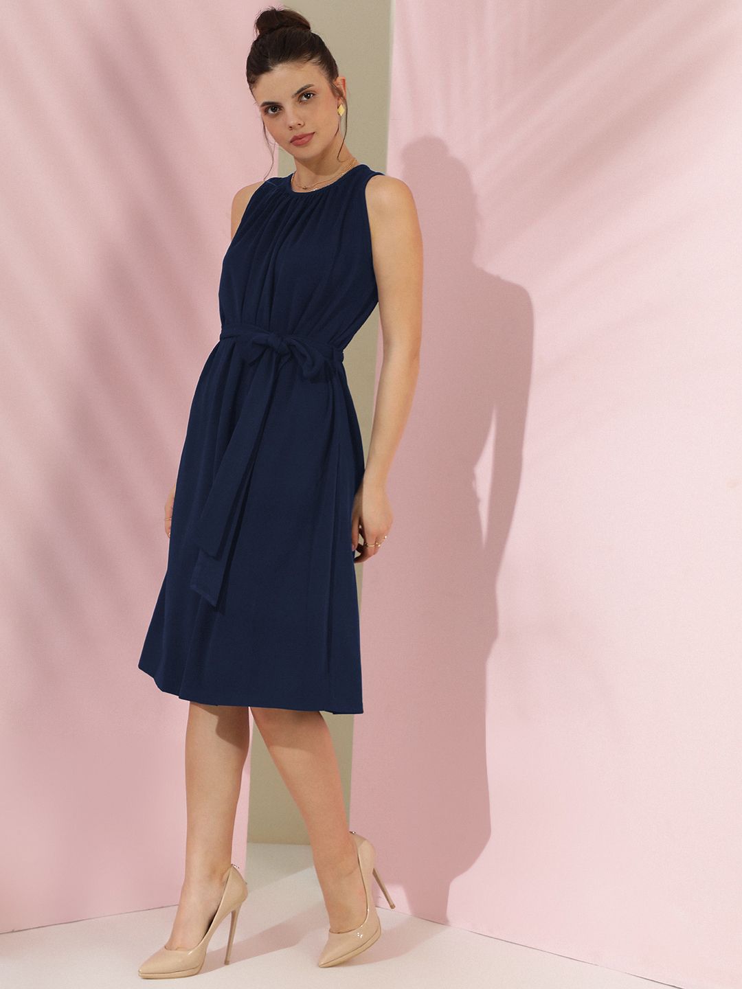 Kotty Women Sleeveless Fit & Flare Dress