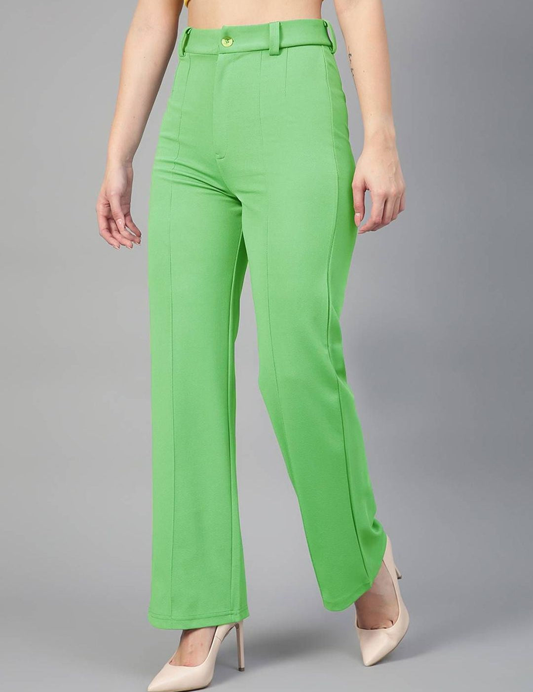 Kotty Women Relaxed High-Rise Trousers