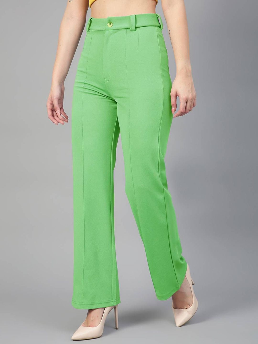 Kotty Women Relaxed High-Rise Trousers