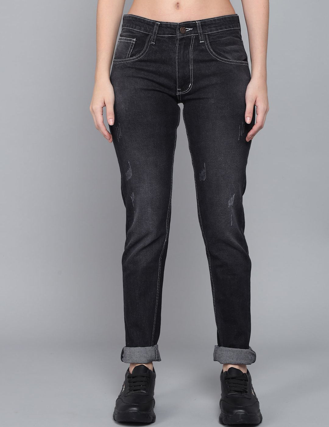 Kotty Women Jean Slim Fit High-Rise Stretchable Jeans