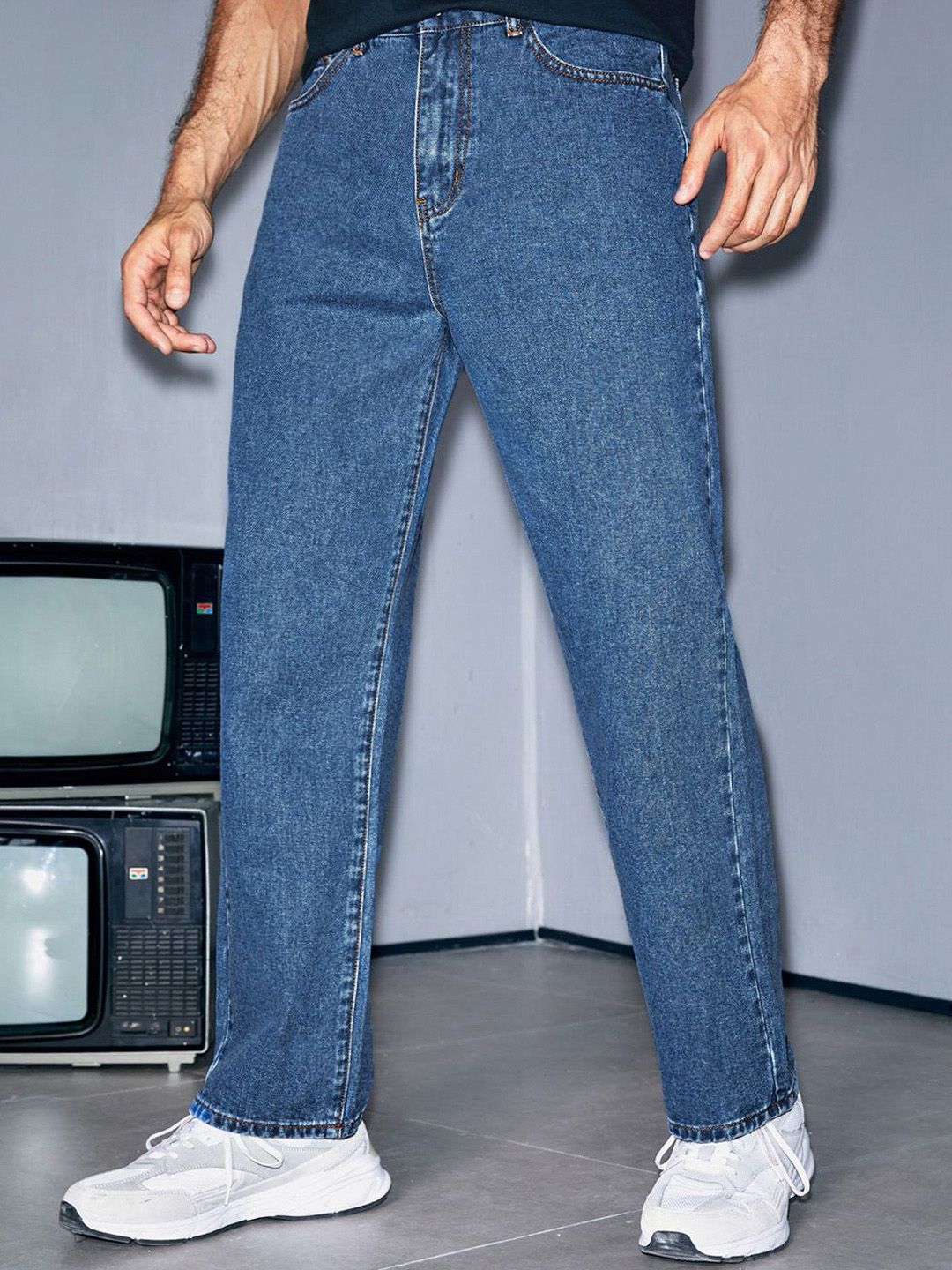 Kotty Men Mid-Rise Stretchable Jeans