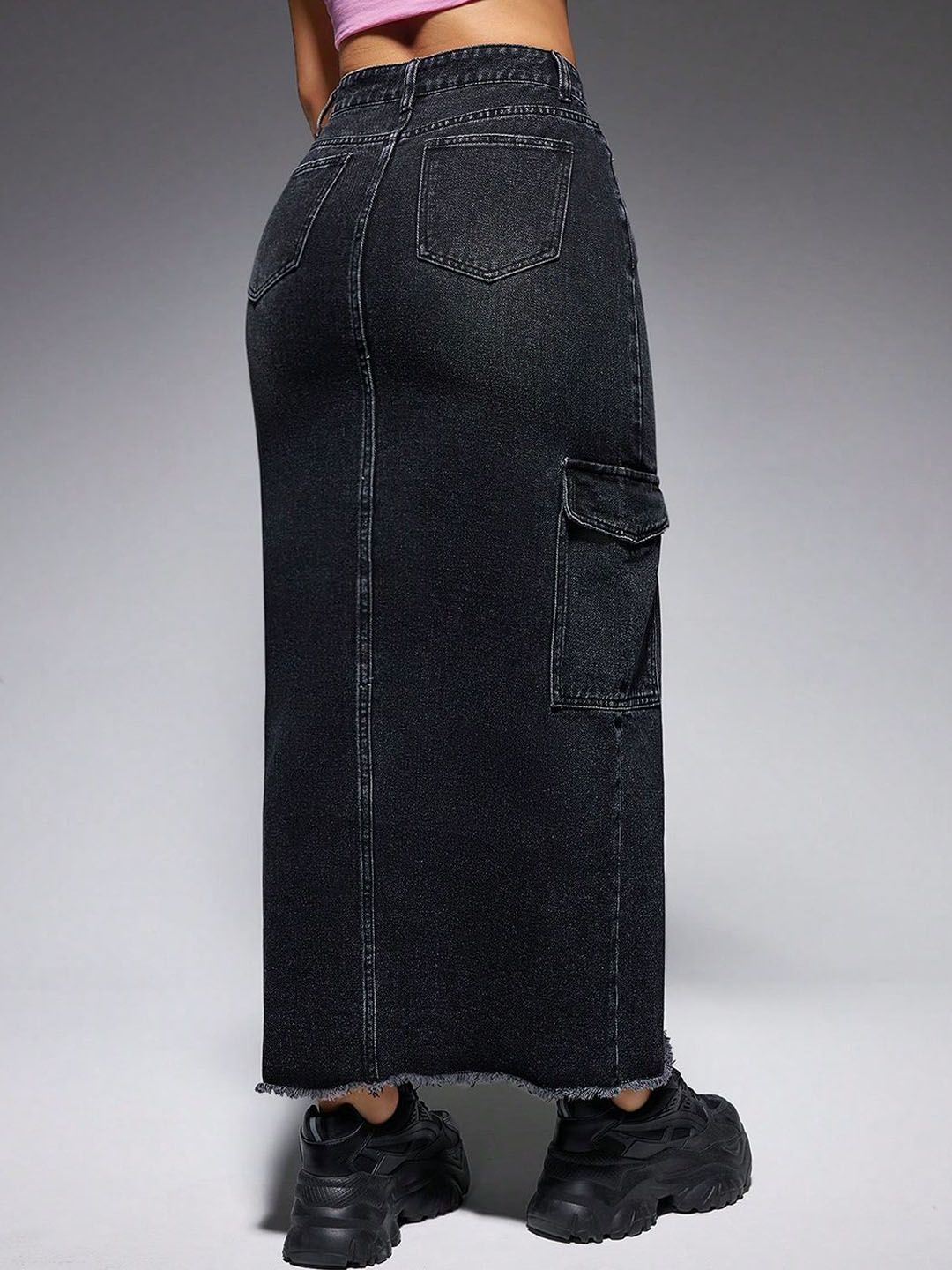 Kotty Straight Midi Skirt