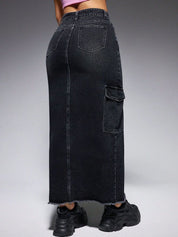 Kotty Straight Midi Skirt