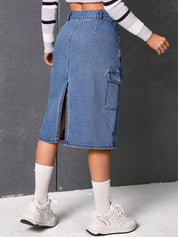  Kotty Straight Midi Skirts