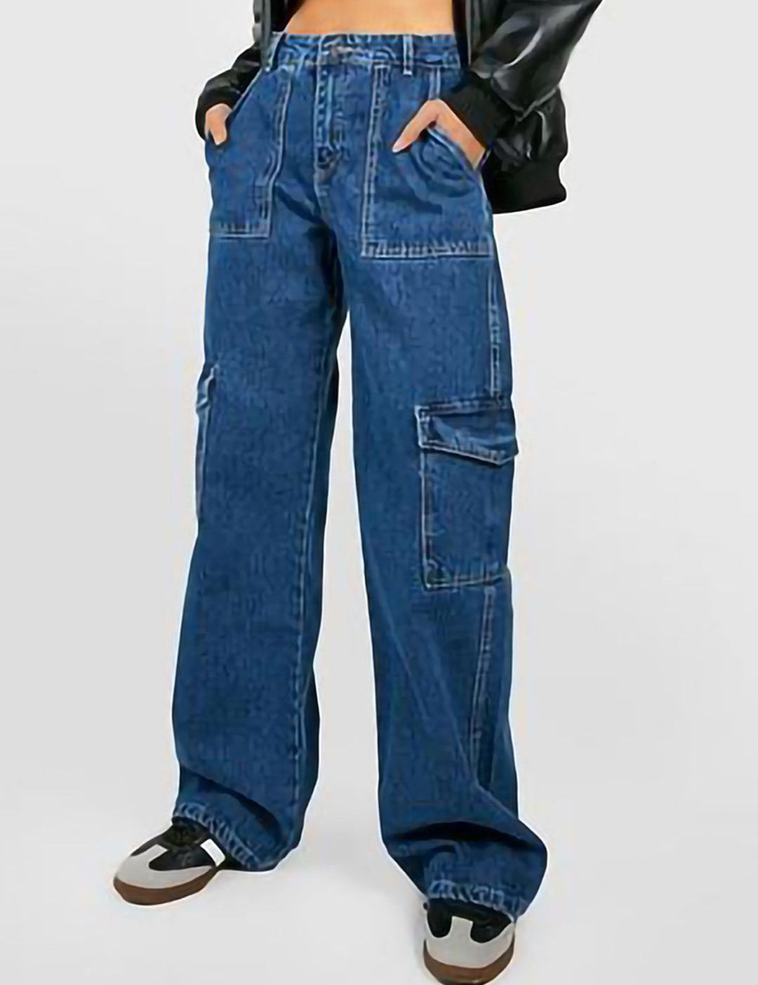 Kotty Women Jean Straight Fit High-Rise Stretchable Jeans