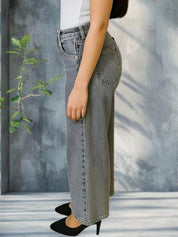 Kotty Women Regular Fit High-Rise Light Fade Stretchable Jeans