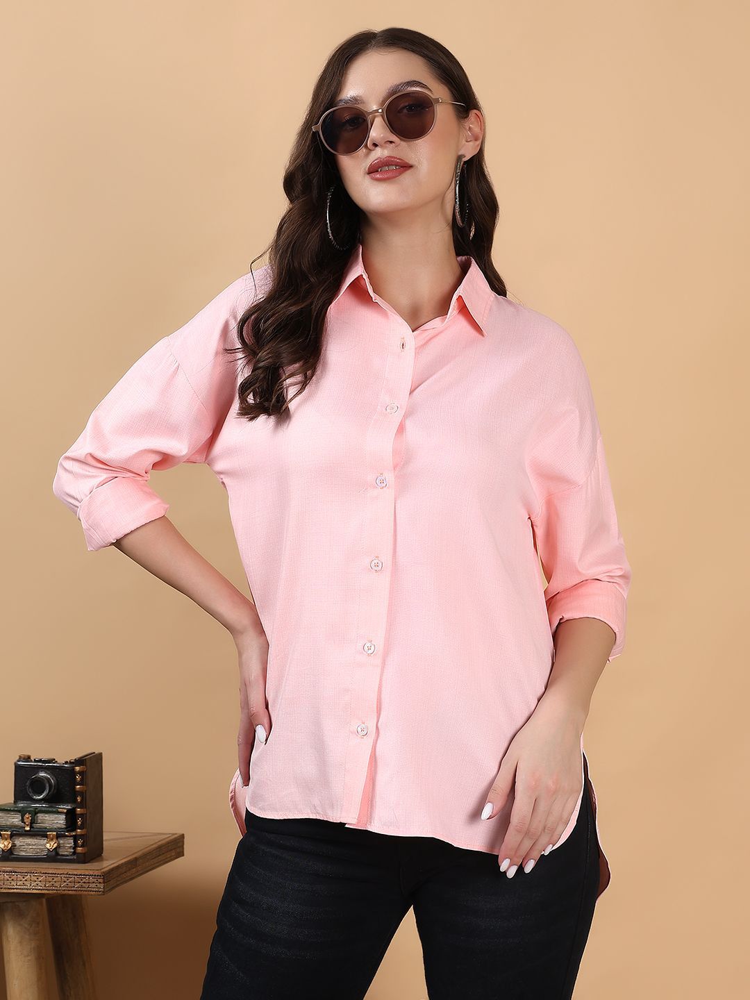 Kotty Women Opaque Casual Shirt