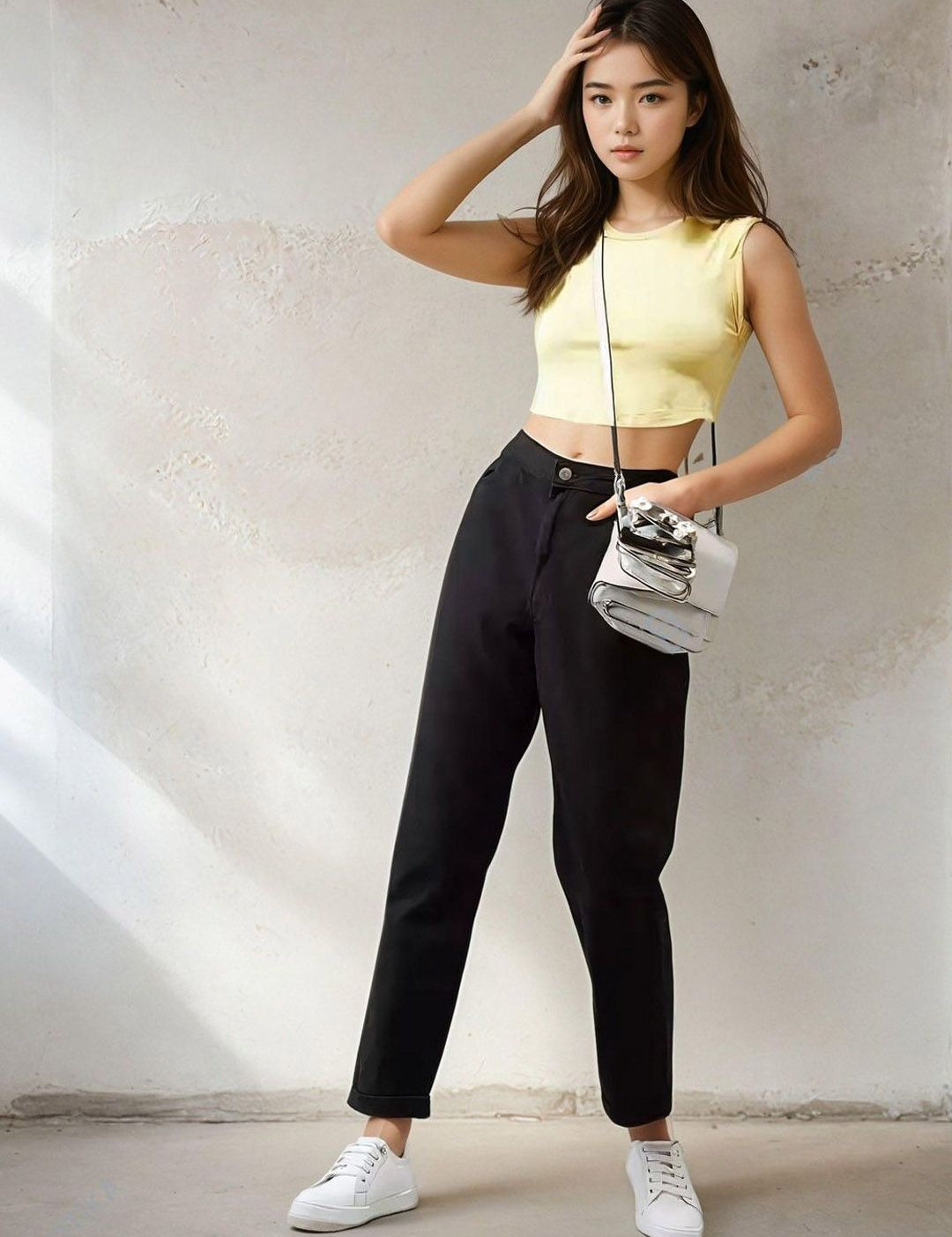 Kotty Women Straight Fit High-Rise Cotton Stretchable Jeans