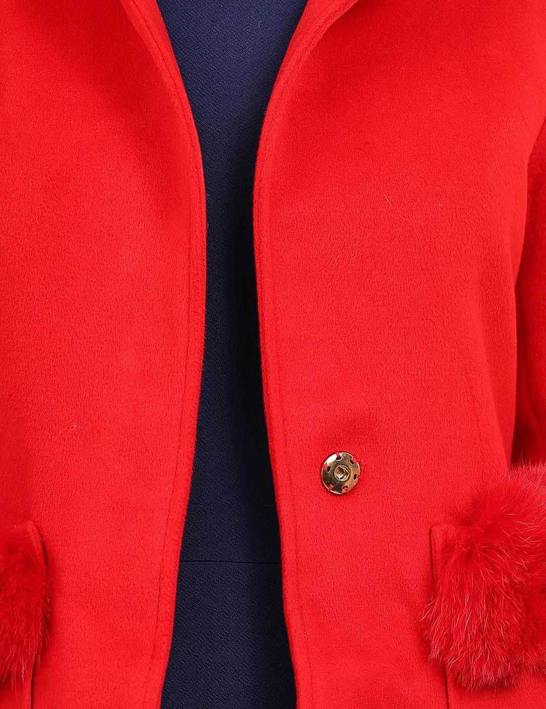 Kotty Women Hooded Single-Breasted Overcoat