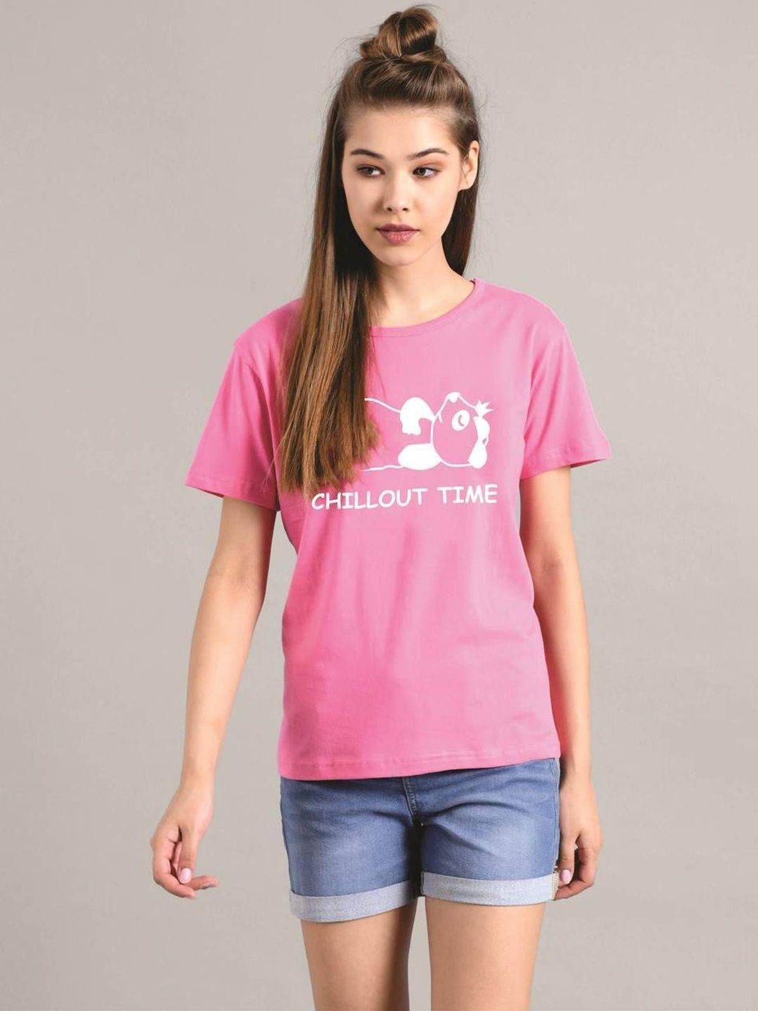 Kotty Women Typography Printed T-shirt