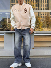 Kotty Men Wide Leg Heavy Fade Stretchable Jeans