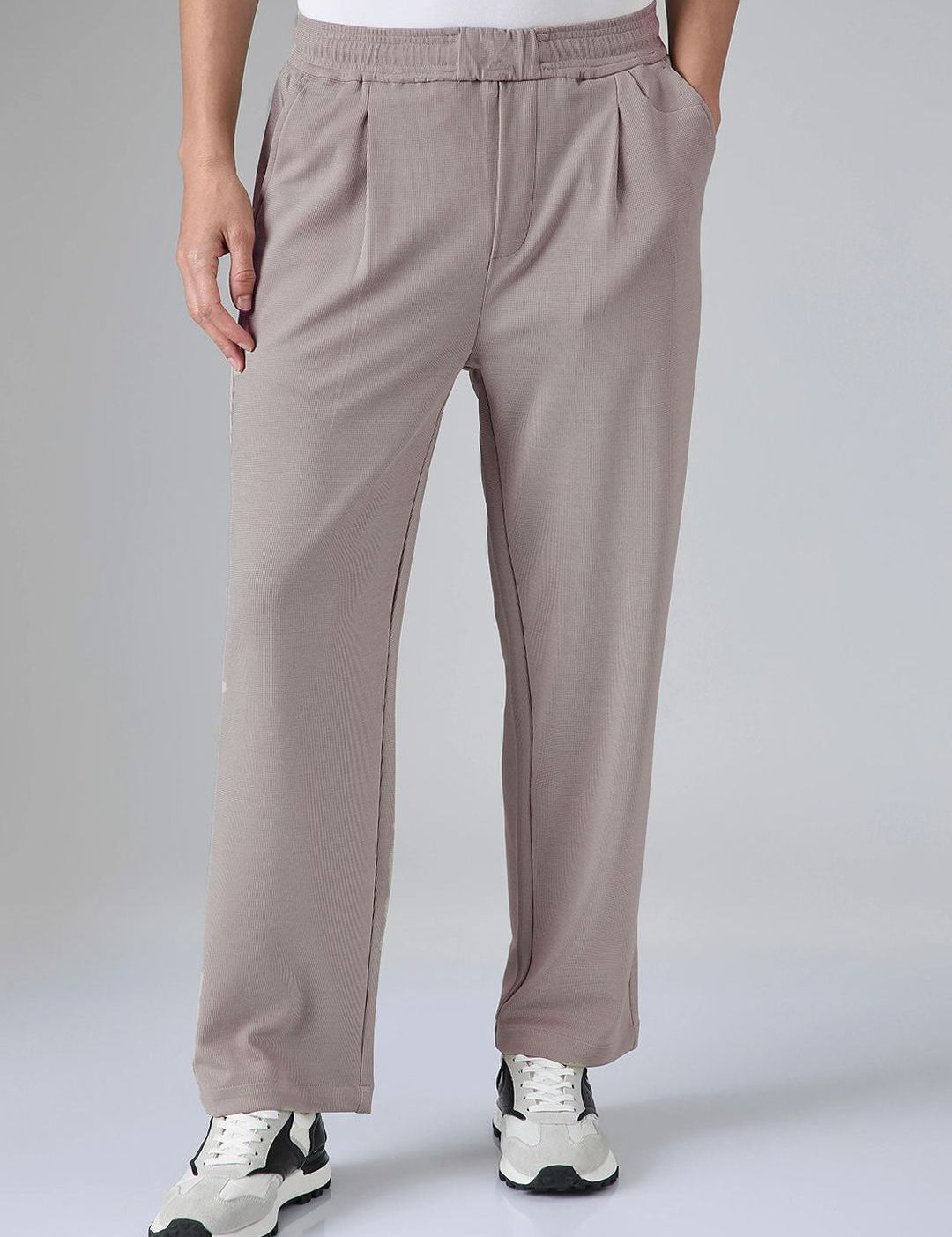 Kotty Men Relaxed Straight Leg Easy Wash Trousers