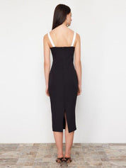 Kotty Shoulder Straps Bodycon Dress