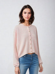 Kotty Women Ribbed hem Cardigan