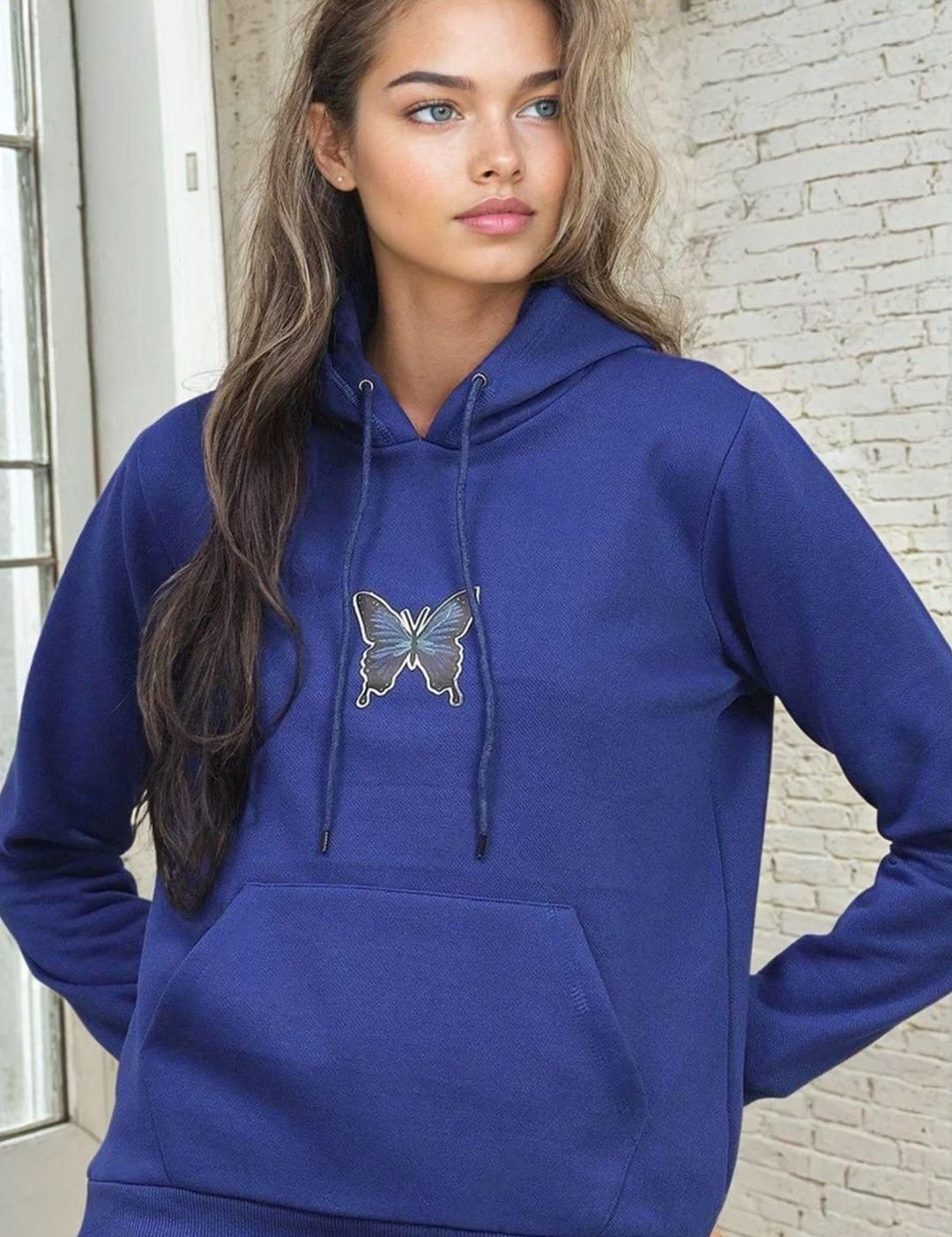Kotty Women Graphic Printed Full Sleeve Hooded Sweatshirt