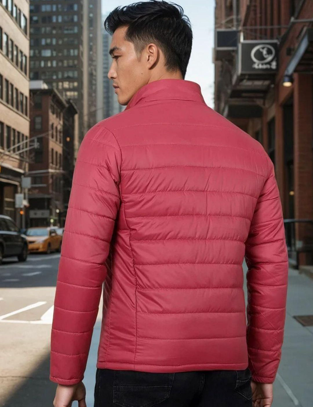 Kotty Men Full-Sleeve Puffer Jacket