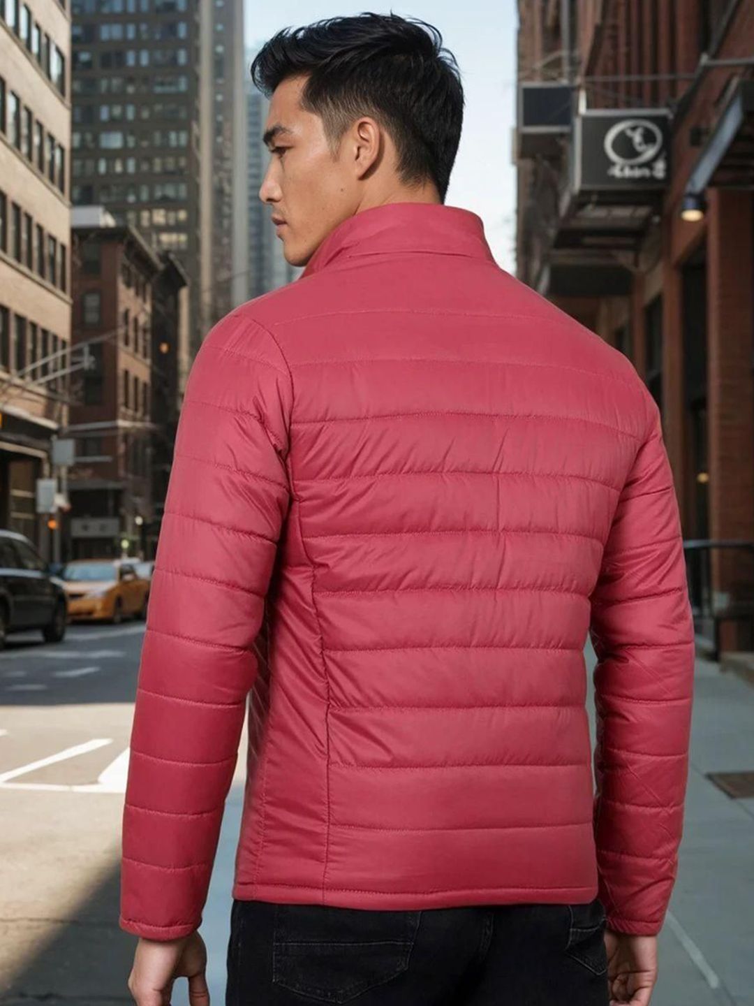 Kotty Men Full-Sleeve Puffer Jacket