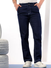 Kotty Men Comfort Regular Fit Mid-Rise Stretchable Jeans