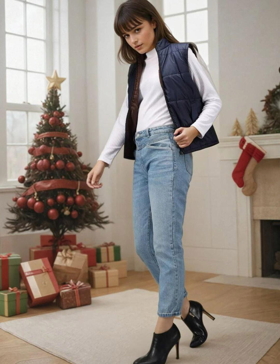 Kotty Women Stand Collar Solid Lightweight Padded Jacket