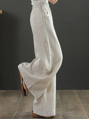 Kotty Women High-Rise Wide Leg Fit Regular Trousers