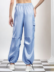 Kotty Women High-Rise Jogger Fit Cargos Trousers