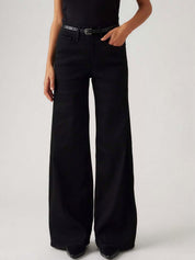 Kotty Women Straight Fit Clean Look Stretchable Jeans