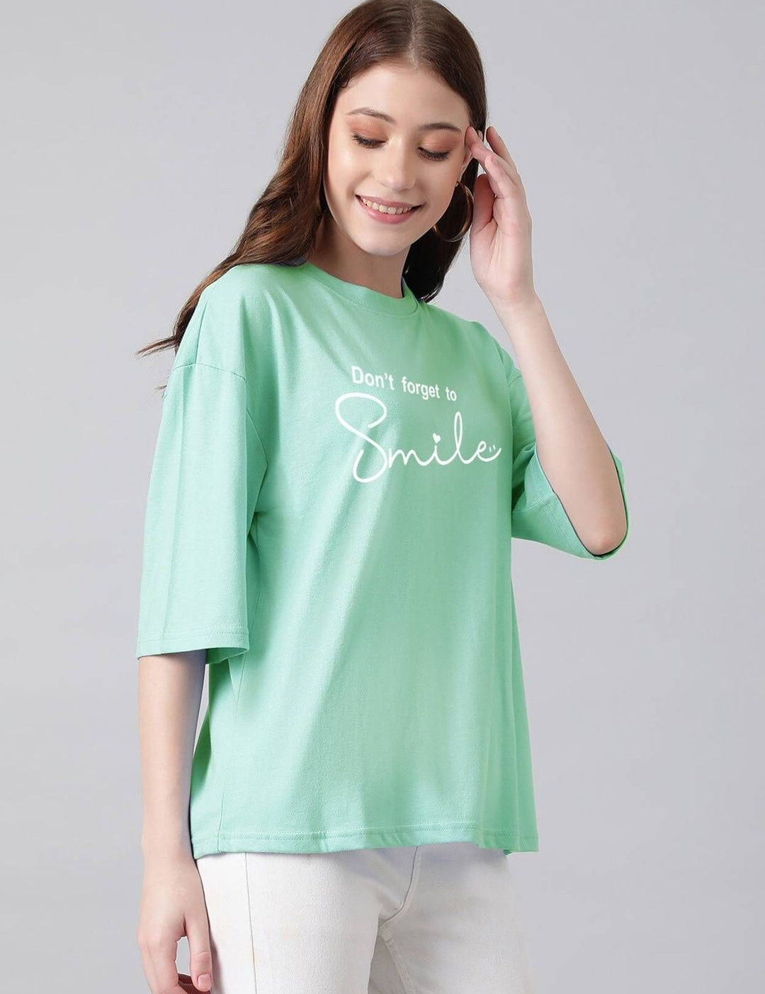 Kotty Women Typography Printed T-shirt