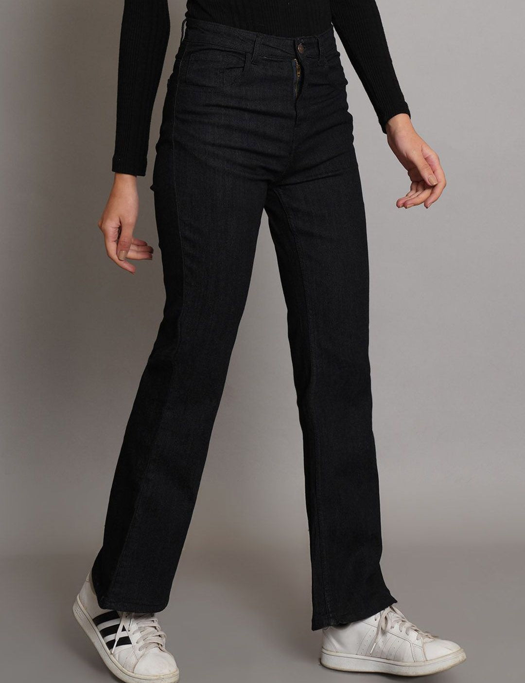 Kotty Women Bootcut High-Rise Stretchable Jeans