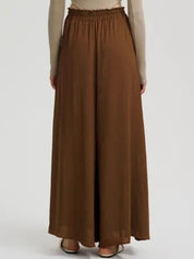 Kotty Women Relaxed High-Rise Wide Leg Trousers