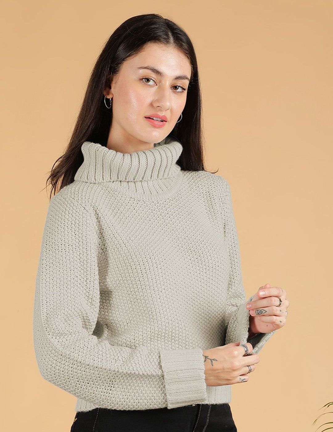 Kotty Women Turtle Neck Sweaters