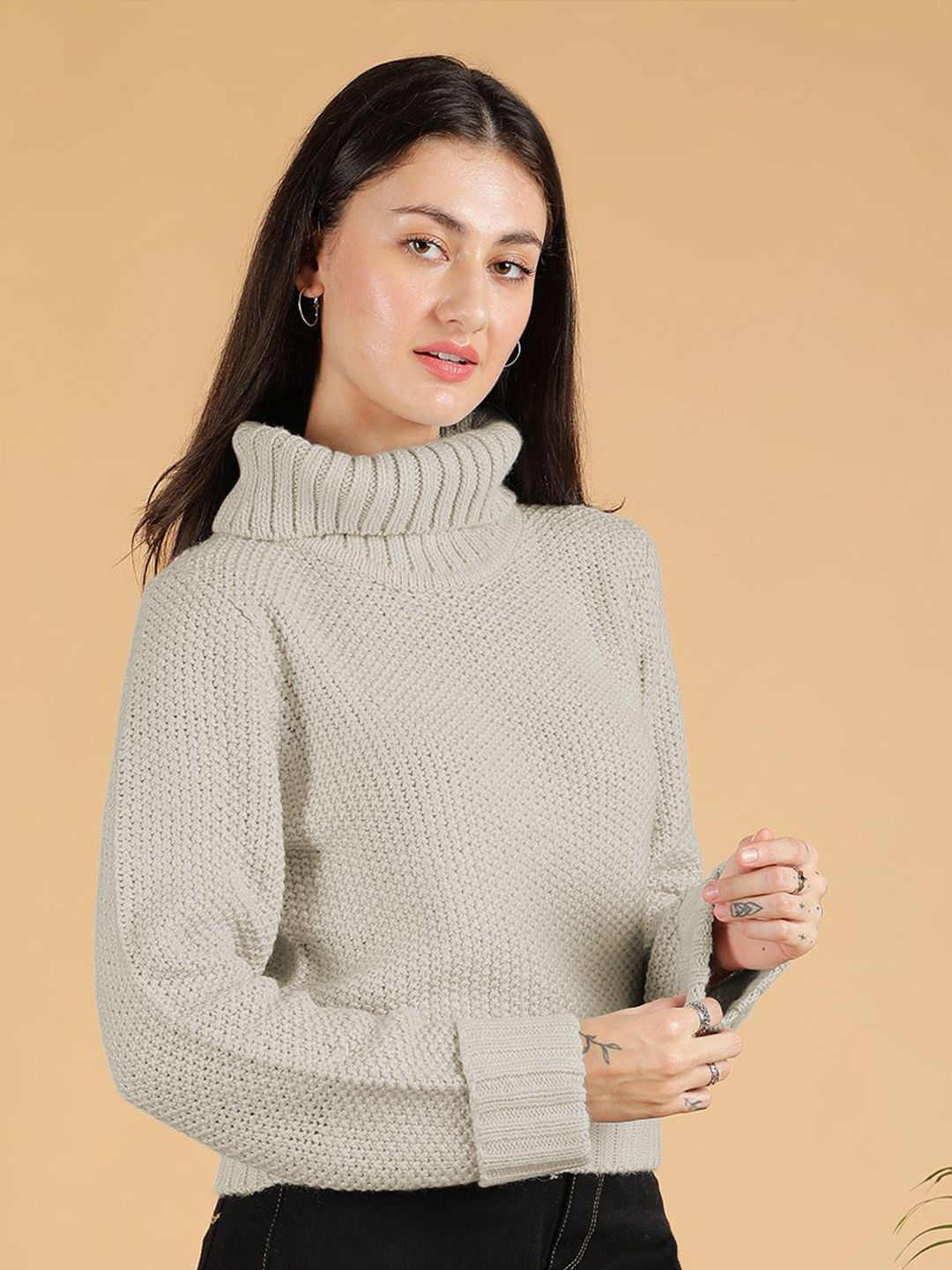 Kotty Women Turtle Neck Sweaters