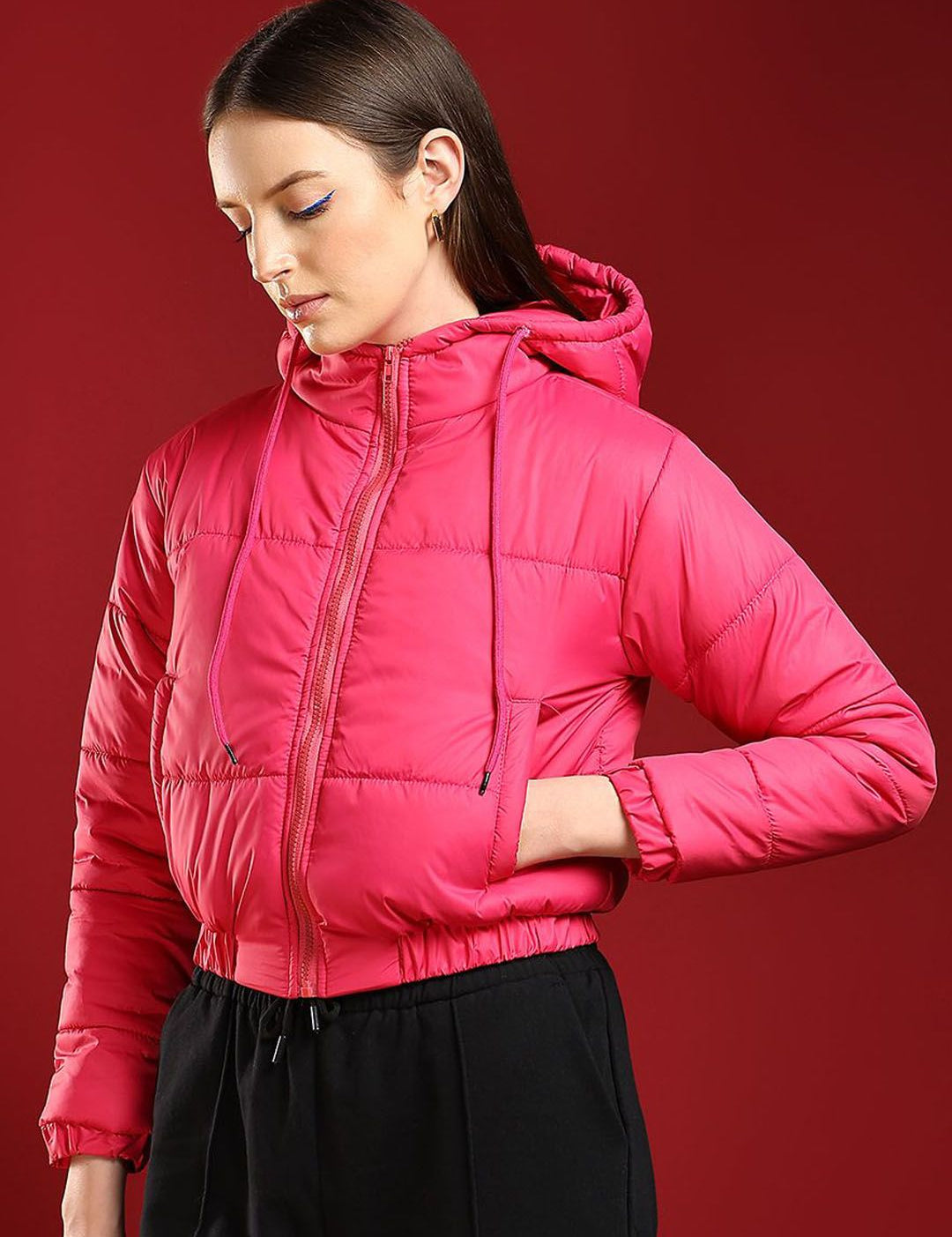 Kotty Women Crop Puffer Jacket