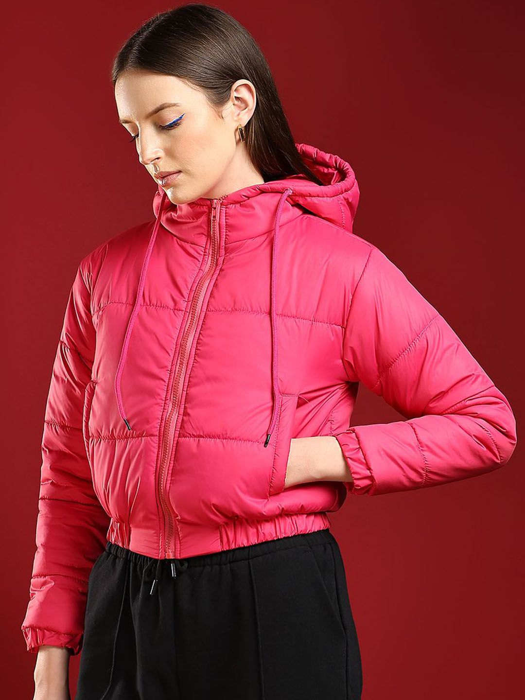 Kotty Women Crop Puffer Jacket