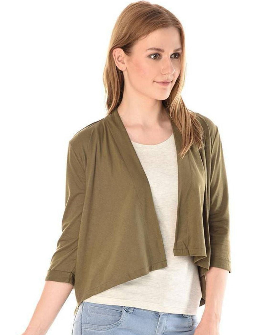 Kotty Open Front Crop Shrug