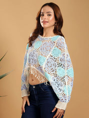 Kotty Embellished Cotton Top