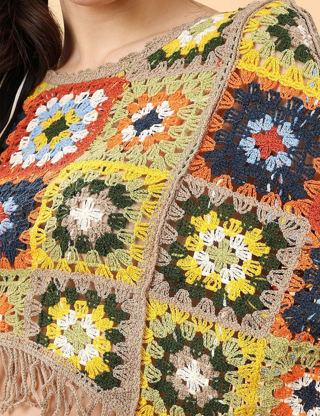 Kotty Women Embellished Print Cotton Top