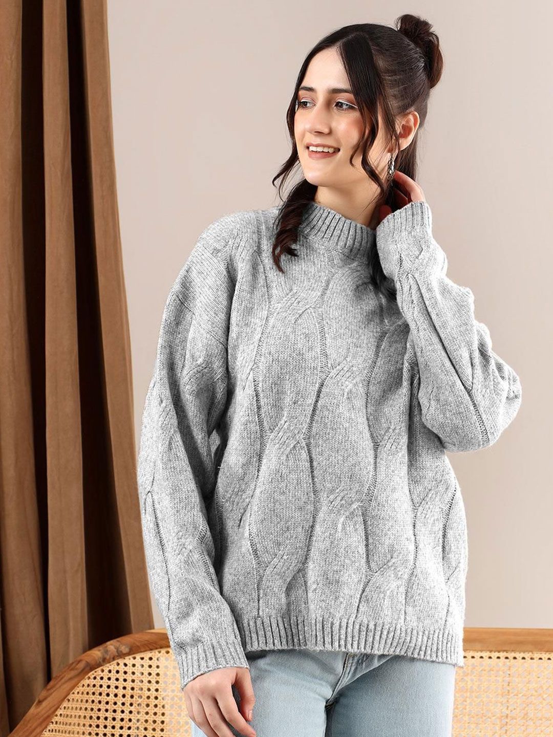 Kotty Women Cable Knit Pullover