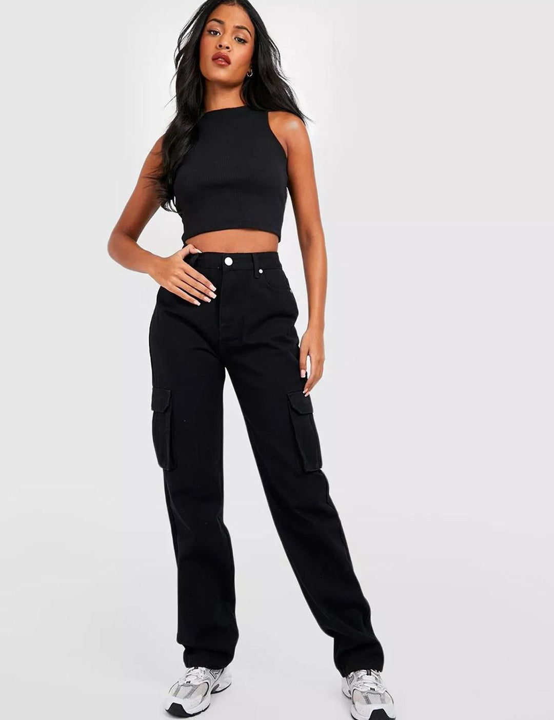 Kotty Women Straight Fit High-Rise Stretchable Jeans