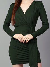 Kotty Bishop Sleeve Sheath Dress