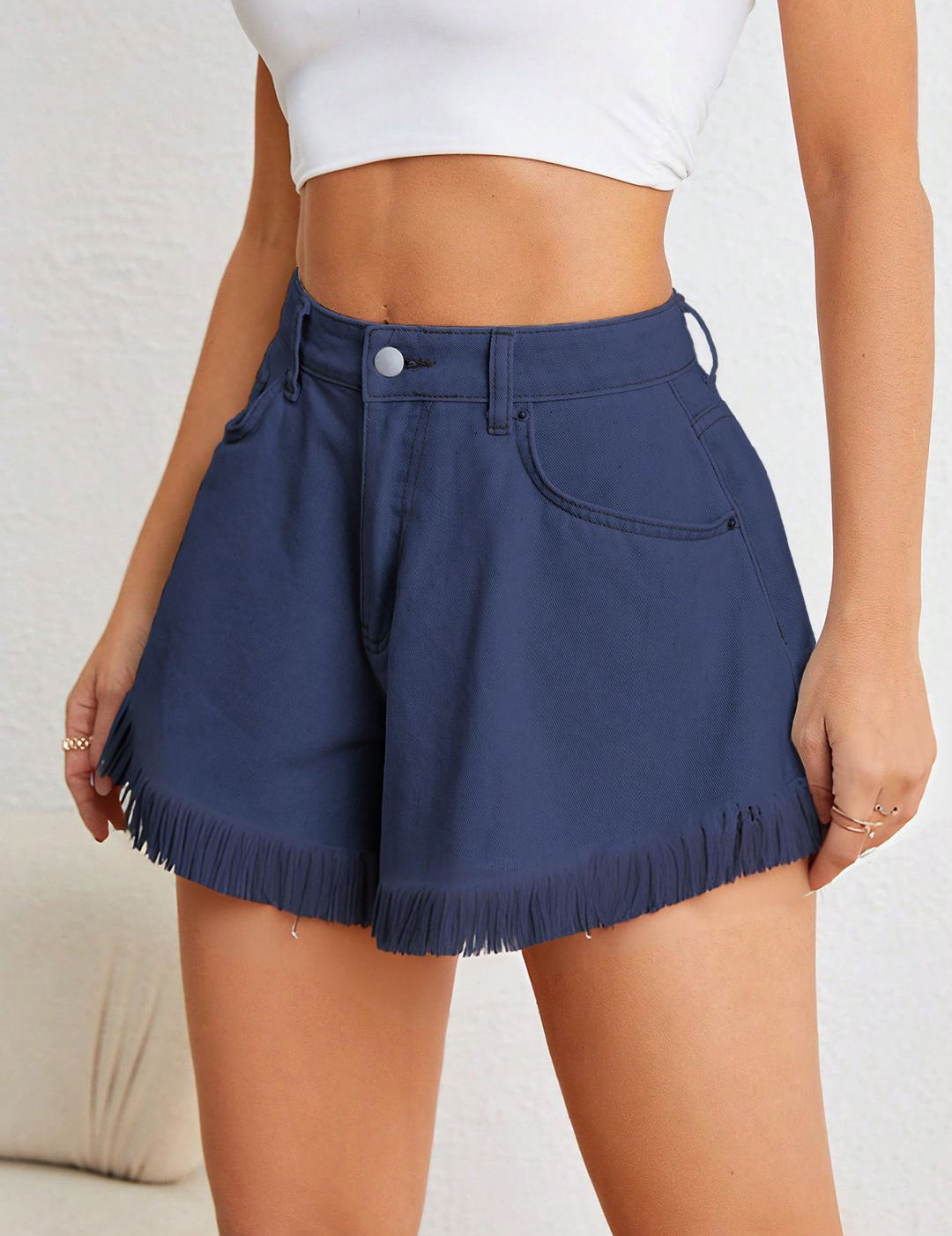 Kotty Women High-Rise Denim Shorts