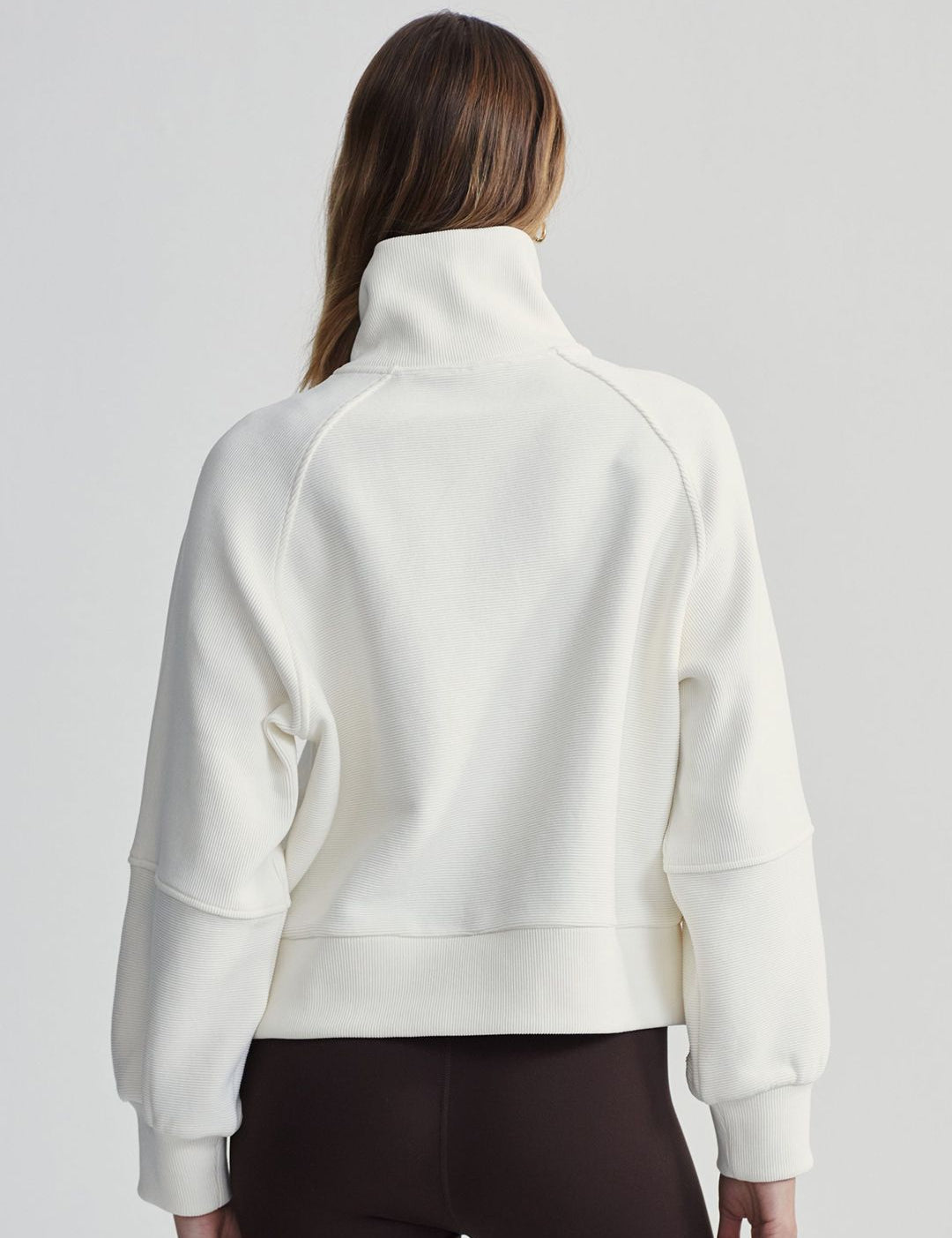 Kotty Women Shirt Collar Long Sleeves Pullover Sweatshirt