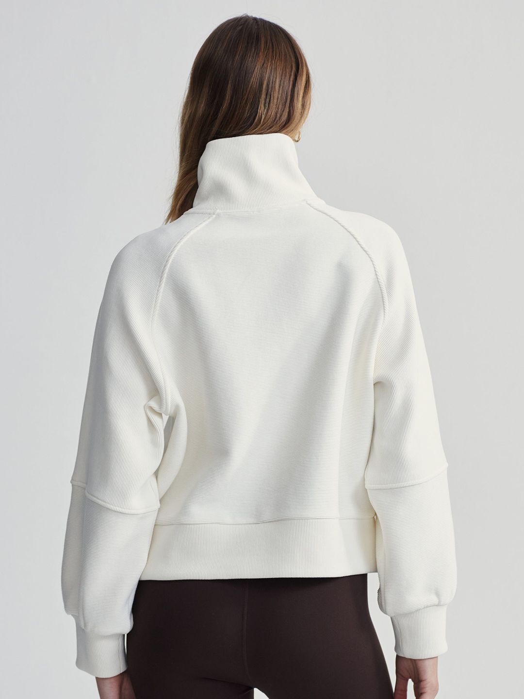 Kotty Women Shirt Collar Long Sleeves Pullover Sweatshirt