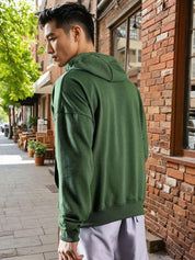 Kotty Hooded Long Sleeves Cotton Pullover