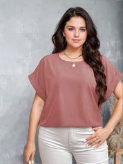 KOTTY Roll-Up Sleeves Top