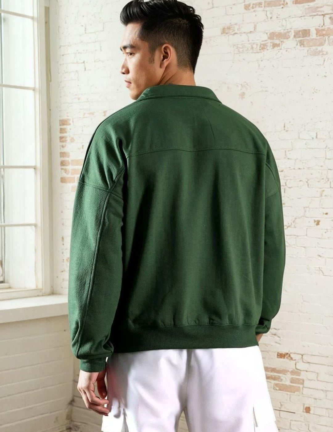 Kotty Men Mock Neck Sweatshirt