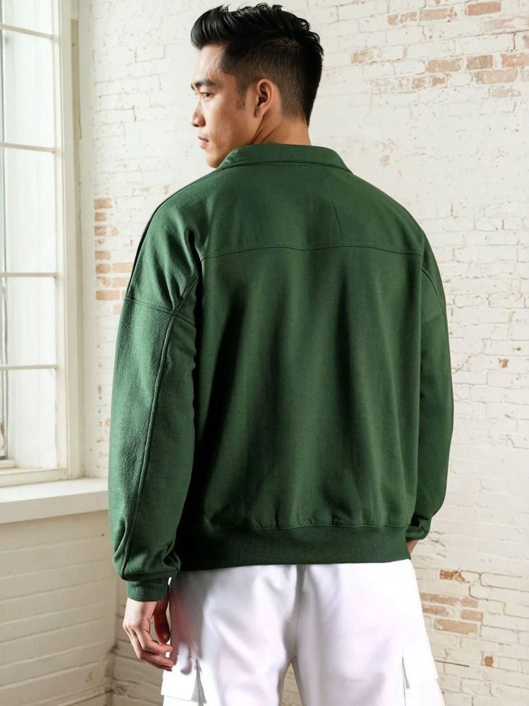 Kotty Men Mock Neck Sweatshirt