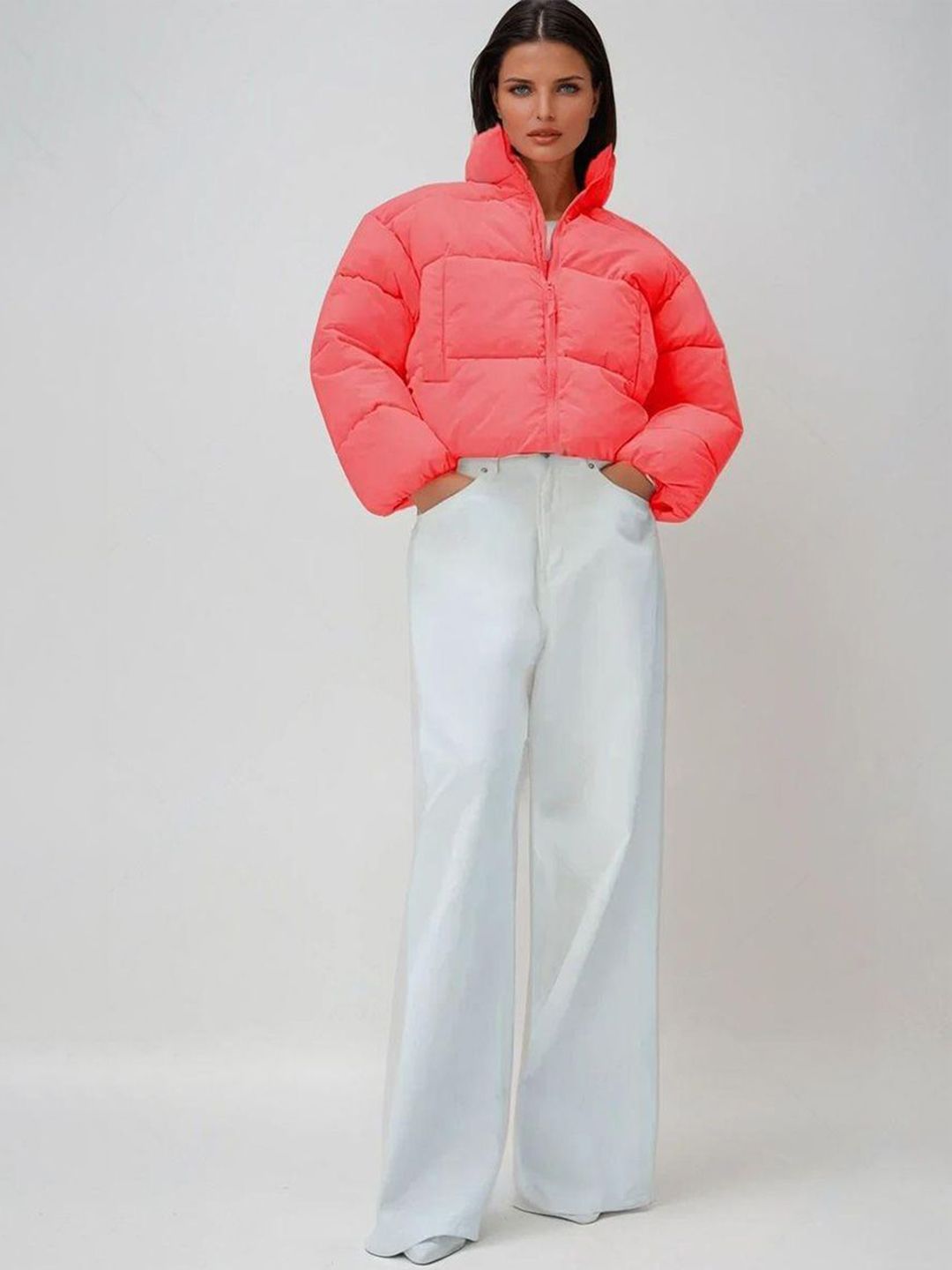 Kotty Women Insulator Crop Puffer Jacket